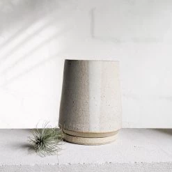 THE PLANT SOCIETY Tall White Planter By Penelope Duke 9 THE PLANT SOCIETY Tall White Planter By Penelope Duke