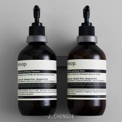 THE PLANT SOCIETY All Homewares Duo Bottle Bracket Blackened Bronze By Henry Wilson