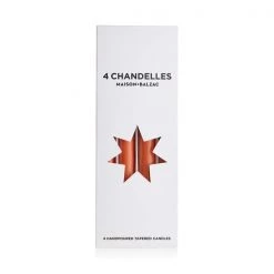 THE PLANT SOCIETY 4 Chandelles - Tapered Candles By Maison Balzac