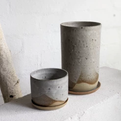 THE PLANT SOCIETY Misty Morning Planter By Leaf & Thread All Planters