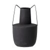 THE PLANT SOCIETY All Homewares Roxy Black Metal Vase