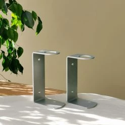 THE PLANT SOCIETY All Homewares FRAMA Apothecary Wall Display Stainless Steel For 500ml Bottles