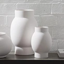 THE PLANT SOCIETY Vases White Arena Vase By Papaya
