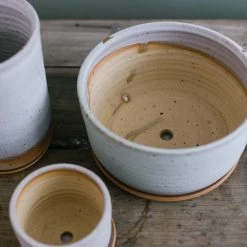 THE PLANT SOCIETY Misty Morning Planter By Leaf & Thread All Planters