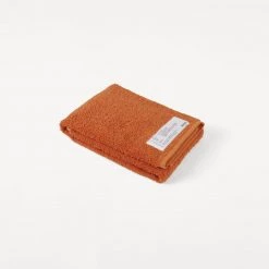 THE PLANT SOCIETY All Homewares Burnt Orange Heavy Towel By FRAMA