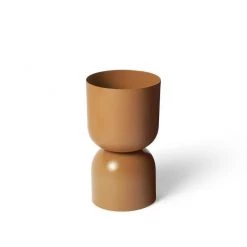 THE PLANT SOCIETY Tone Goblet Planter By Lightly Metal Planters