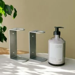 THE PLANT SOCIETY FRAMA Apothecary Wall Display Stainless Steel For 375ml Bottles All Homewares