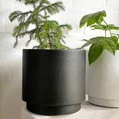 THE PLANT SOCIETY High Line Planter In Charcoal