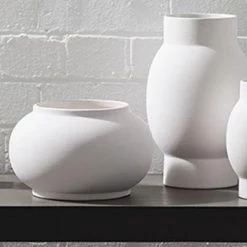 THE PLANT SOCIETY Vases White Arena Vase By Papaya