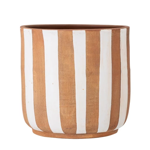 THE PLANT SOCIETY Joni Deco Flowerpot Terracotta Planters 4 THE PLANT SOCIETY Joni Deco Flowerpot Terracotta Planters