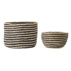 THE PLANT SOCIETY Marialucia Seagrass Basket