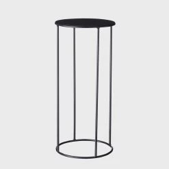THE PLANT SOCIETY Lotus Plant Stand In Black By Evergreen Collective All Planters