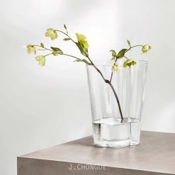 THE PLANT SOCIETY Tall Aalto Vase 27cm By Alvar Aalto - Iittala