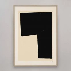 THE PLANT SOCIETY Black Object 02 Print By Carsten Beck All Homewares