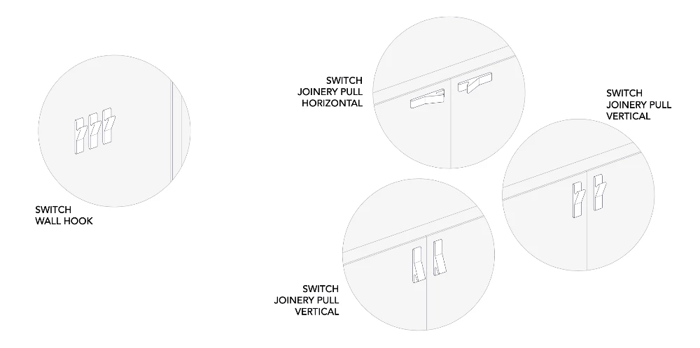 THE PLANT SOCIETY White Switch Hardware By Anchor Ceramics All Homewares 5 THE PLANT SOCIETY White Switch Hardware By Anchor Ceramics All Homewares