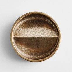 THE PLANT SOCIETY Vide Pouche Rond Bronze By Henry Wilson All Homewares
