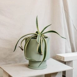 Totem Collection By The Plant Society Low Tower Planter By The Plant Society X Capra Designs- Totem Collection -