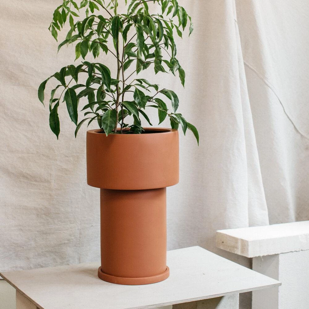 Tall Tower Planter By The Plant Society X Capra Designs- Totem Collection - Totem Collection By The Plant Society 15 Tall Tower Planter By The Plant Society X Capra Designs- Totem Collection - Totem Collection By The Plant Society