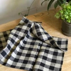 THE PLANT SOCIETY Linen Tea Towel By Fog Linen All Homewares