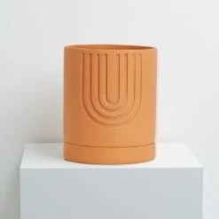 THE PLANT SOCIETY Large Etch Planter By Capra Designs