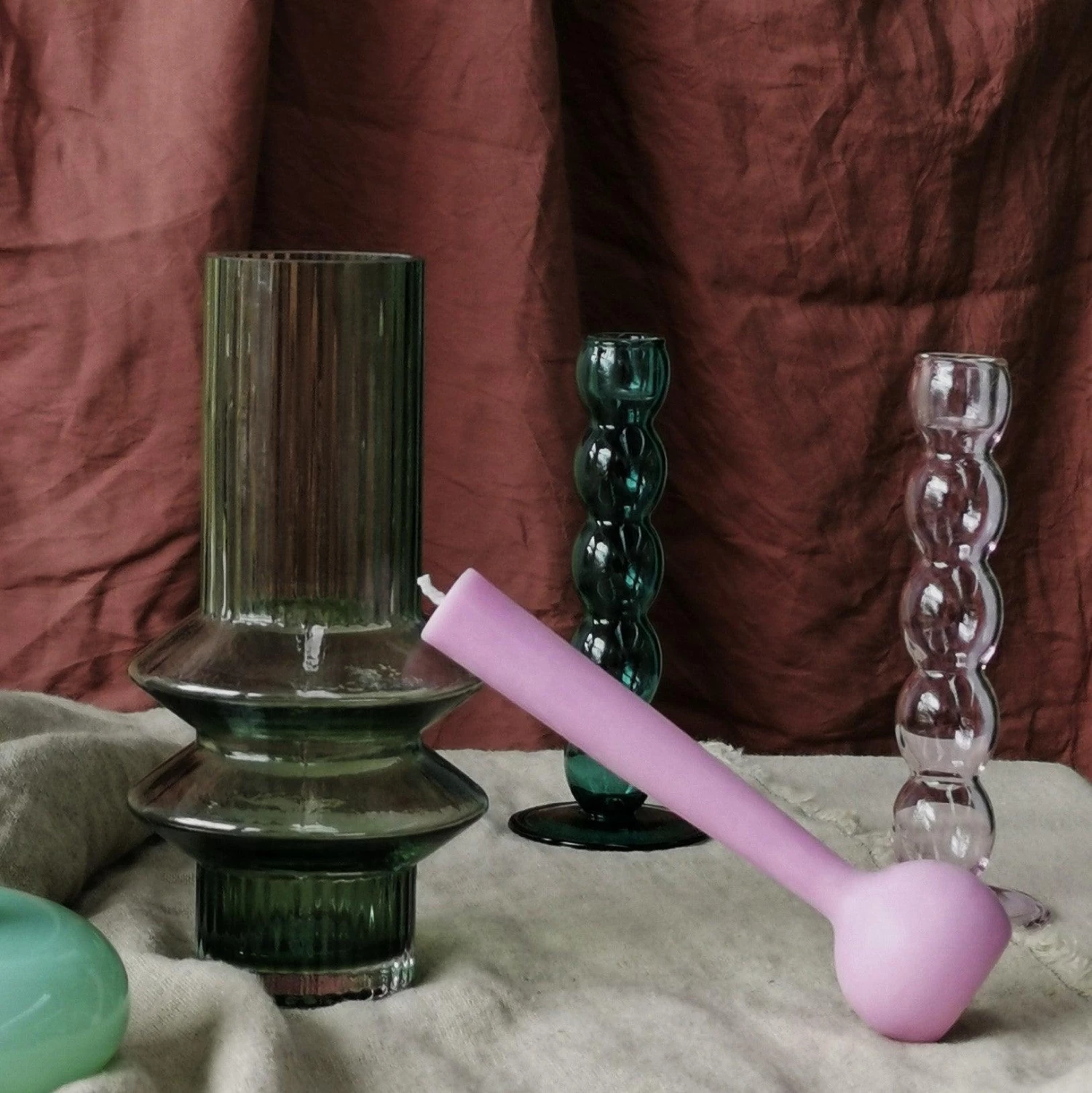 THE PLANT SOCIETY Volute Candleholder By Maison Balzac 7 THE PLANT SOCIETY Volute Candleholder By Maison Balzac