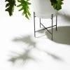 THE PLANT SOCIETY All Planters Charcoal Iris Plant Stand By Evergreen Collective