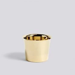 THE PLANT SOCIETY Botanical Family Pot In Brass By HAY Small Planters