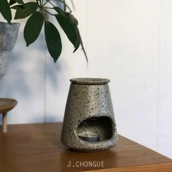 THE PLANT SOCIETY Earth Oil Burner By Lisa Peri All Homewares