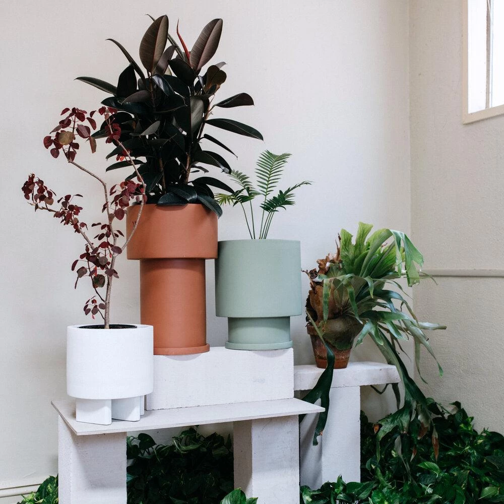 Tall Tower Planter By The Plant Society X Capra Designs- Totem Collection - Totem Collection By The Plant Society 14 Tall Tower Planter By The Plant Society X Capra Designs- Totem Collection - Totem Collection By The Plant Society