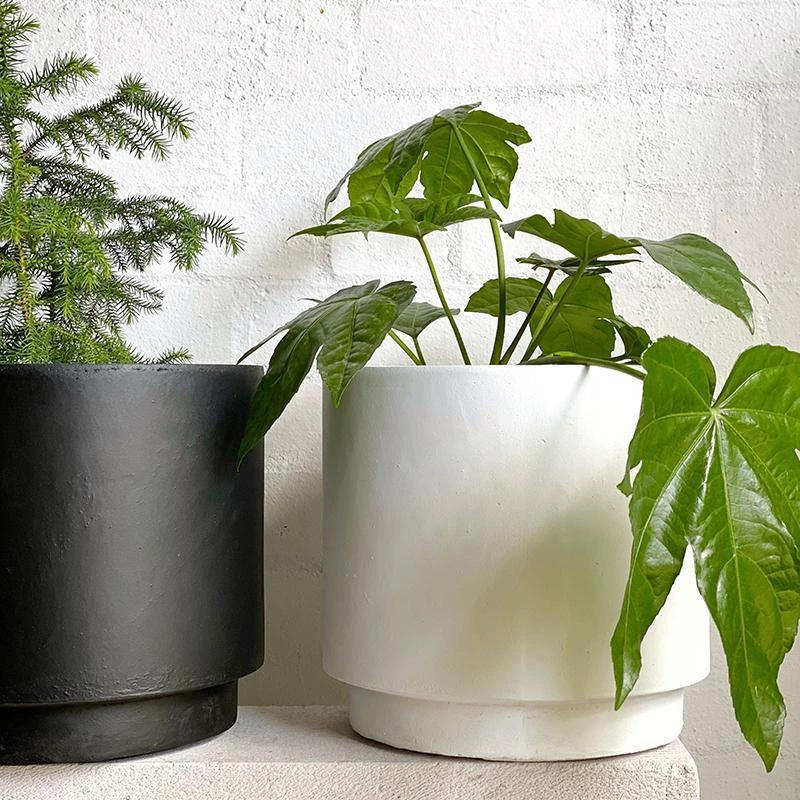 THE PLANT SOCIETY High Line Planter In White 3 THE PLANT SOCIETY High Line Planter In White