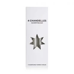 THE PLANT SOCIETY 4 Chandelles - Tapered Candles By Maison Balzac