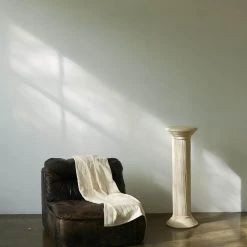 THE PLANT SOCIETY Johanna Organic Cotton Bath Sheet By Baina All Homewares