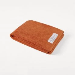 THE PLANT SOCIETY All Homewares Burnt Orange Heavy Towel By FRAMA