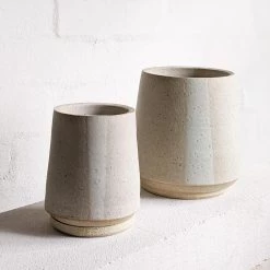 THE PLANT SOCIETY Tall White Planter By Penelope Duke 8 THE PLANT SOCIETY Tall White Planter By Penelope Duke