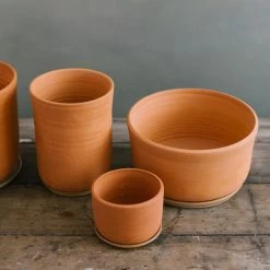 THE PLANT SOCIETY All Planters Terracotta Planter By Leaf & Thread