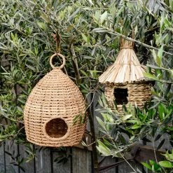 THE PLANT SOCIETY Birdhouse Water Hyacinth All Homewares